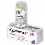 Курантил, драже 25 мг 100 шт