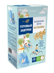 Воздушные зерна из полбы без сахара 170 г