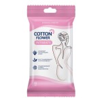 Салфетки влажные, Cotton Flower (Коттон флауер) 15 шт Интимейт