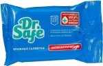 Салфетки влажные антисептические, Dr. Safe (Др. Сейф) 15 шт 30% этиловый спирт без хлора и отдушек