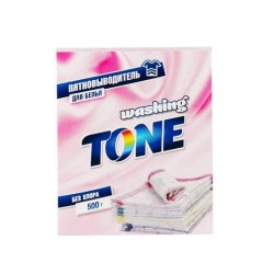 Пятновыводитель для белья Washing Tone без хлора 500 г пакет