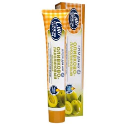 Крем для ног Сто рецептов красоты оливково-ланолиновый питательный 70 мл