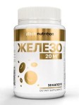 Железо, aTech Nutrition (аТеч Нутришн) капсулы 20 мг / 450 мг 30 шт БАД
