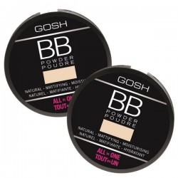 Пудра компактная Gosh Биби паудер 08 каштан