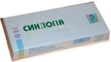 Синдопа табл. 250 мг+25 мг 50 шт.
