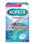 Корега, таблетки 30 шт отбеливающие для очищения зубных протезов