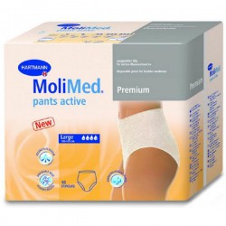 Подгузники-трусы для женщин Molimed Премиум Пантс Актив 10 шт. 840 мл
