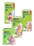 Подгузники, Libero (Либеро) 3-6 кг 18 шт эвридей мини