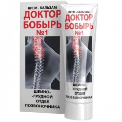 Крем-бальзам Доктор Бобырь №1 шейно-грудной отдел позвоночника 75 мл