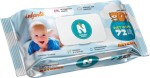 Салфетки влажные детские, Sunlight (Санлайт) 72 шт Нейчерал фреш блю с клапаном