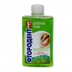 Ополаскиватель для полости рта Фтородент целебные травы 475 мл