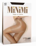 Колготки, MiNiMi (МиНиМи) р. 3 40/140 den Контрол топ черные