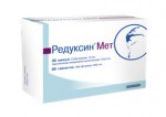 Редуксин Мет, таблетки + капсулы 850 мг + 15 мг+153.5 мг 60+30 шт