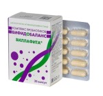 Комплекс пробиотиков бифидобаланс, Villaphyta (Виллафита) капсулы 0.41 г 30 шт БАД к пище