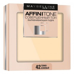 Пудра L'Oreal Мэйбеллин Совершенный тон 42 темно-бежевый