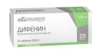 Дифенин, таблетки 100 мг (0.117 г) 20 шт