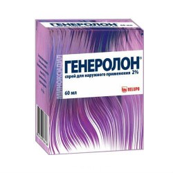 Генеролон спрей д/наружн. прим. 2% 60 мл 2 шт.